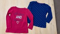 Longsleeve / Shirt Gr. 98/104 Set blau/pink Baden-Württemberg - Kirchheim unter Teck Vorschau