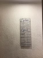 Holz Bild mit Text nagelneu und Original verpackt Niedersachsen - Rhumspringe Vorschau