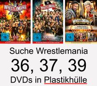 WWE Wrestlemania 36 37 39 / 2020 2021 2023 DVDs in Plastikhülle Brandenburg - Schöbendorf Vorschau