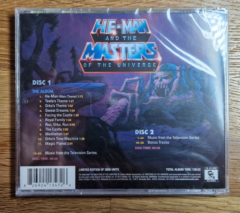 La-La-Land Records | Masters of the Universe | CD | TV Serie in Köln