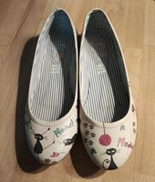 Damen Schuhe / Ballerinas v. Dogo Katzenmotiv gr. 38 Hessen - Rodgau Vorschau