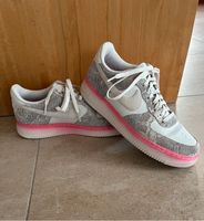 Nike Air Force Schuhe Damen 44 beige pink Bayern - Aschaffenburg Vorschau