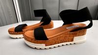 "STEVE MADDEN"Sandalen,Kork-Optik,Braun,Schwarz,Weiß,38 Bonn - Kessenich Vorschau