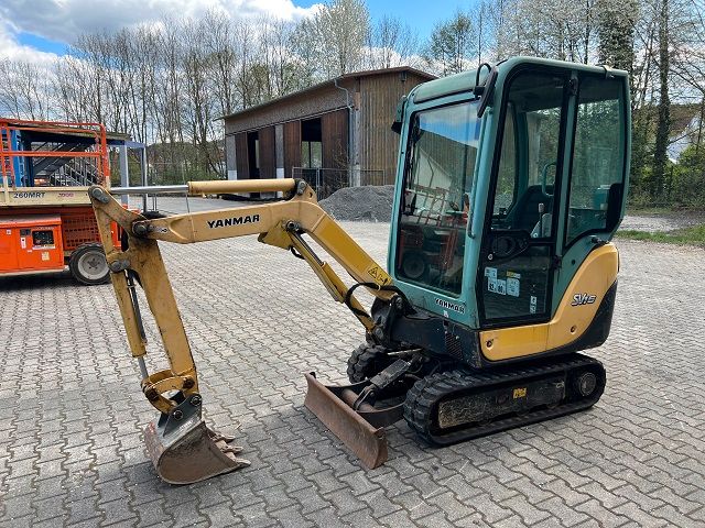 Minibagger Yanmar SV16, 2015, 1635h, INV 14 VIO 17 18 Kubota Cat in Lindenfels