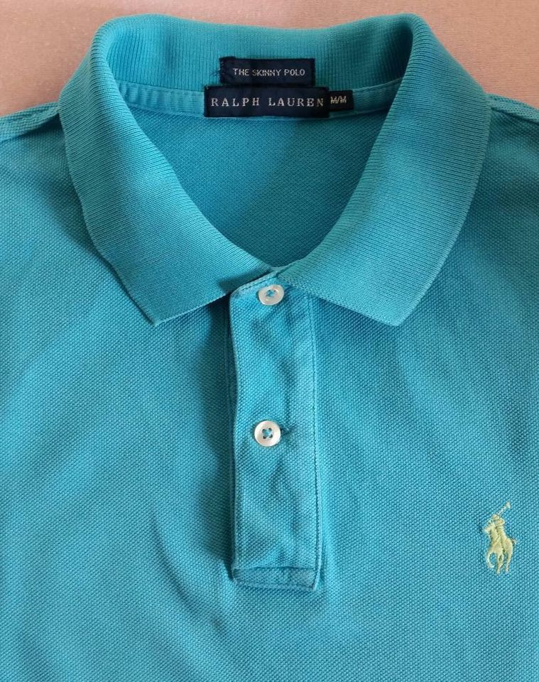 Original RALPH LAUREN Poloshirt in Leimen