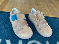 Schuhe Däumling echtes Leder Klett Halbschuhe Gr. 25 braun Leipzig - Altlindenau Vorschau