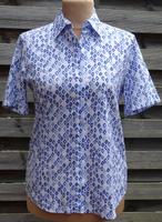 Bluse von Eterna in blau/weiß in Gr. 38 Kr. München - Unterschleißheim Vorschau