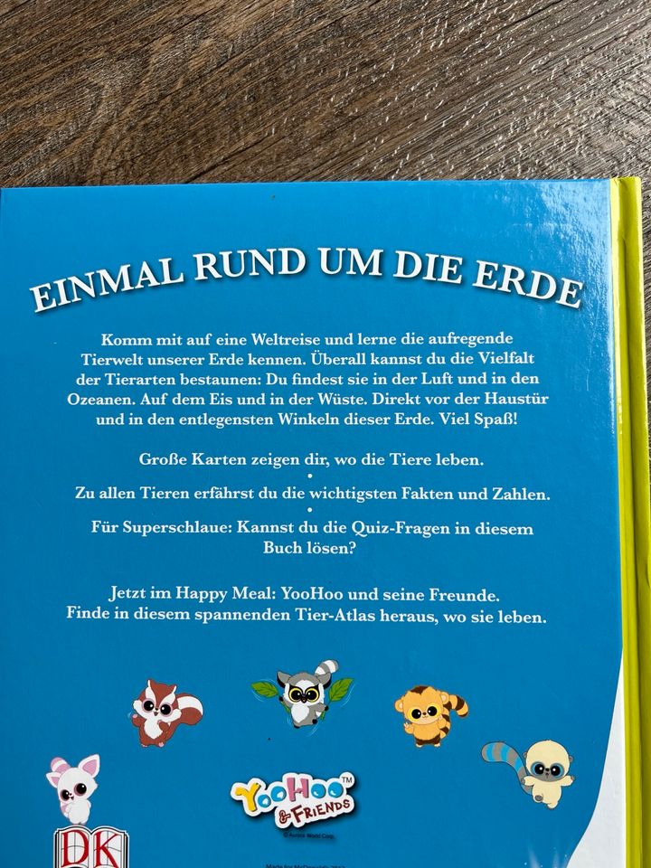 Kinder Tieratlas Buch Bilderbuch lernen Wissen Welt in Altenholz