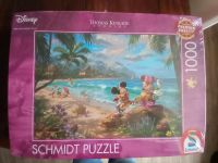 Puzzle Kinkade Mickey und Minnie auf Hawaii neu Sachsen - Hirschfelde Vorschau