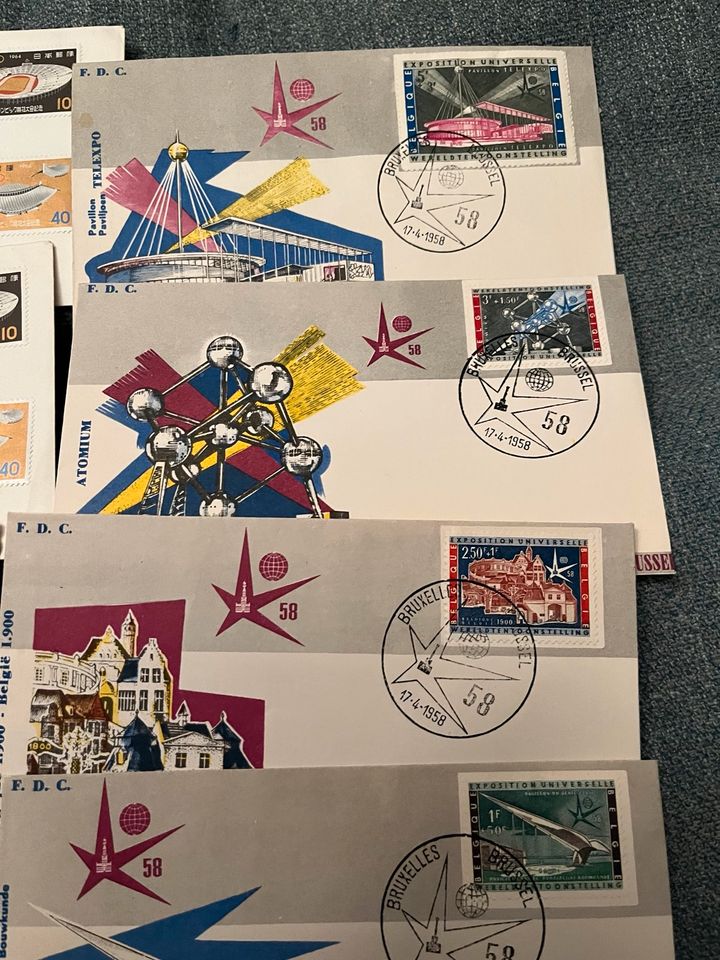 Konvolut Belege Karten Briefmarken in Radeberg