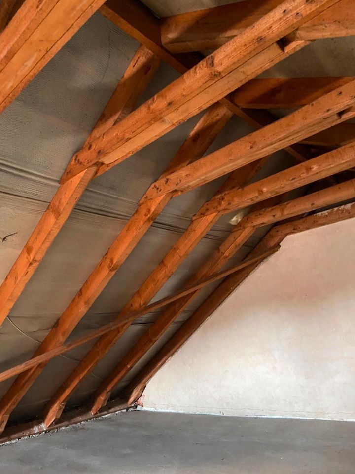 Dachstuhl, Konstruktionsvollholz in Velen
