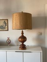 Antike Lampe Tischlampe Holz Messing Frankreich? Wandsbek - Hamburg Duvenstedt  Vorschau