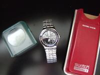 SWATCH IRONY Uhr Zifferblatt Schwarz Edelstahl Flexband PREIS 65€ Berlin - Schöneberg Vorschau