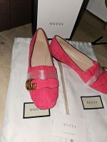 Gucci GG Marmont Wildleder-Flats Pink ❤️Original NEU Nordrhein-Westfalen - Steinfurt Vorschau