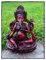 Ganesha Statue aus Nepal, Hinduistische Gottheit, Hinduismus Sachsen-Anhalt - Landsberg (Saalekreis) Vorschau