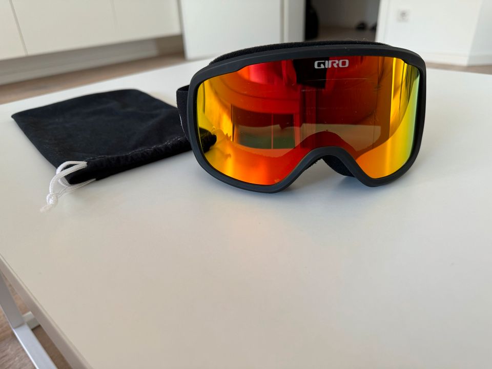 Skibrille von GIRO schwarz in Augsburg