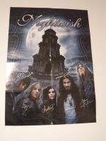 Nightwish Poster mit original Unterschriften, sehr guter Zustand Bayern - Karlsfeld Vorschau