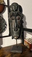 Afrikanische Maskenstatue Deko (Holzarbeit) Niedersachsen - Lohne (Oldenburg) Vorschau
