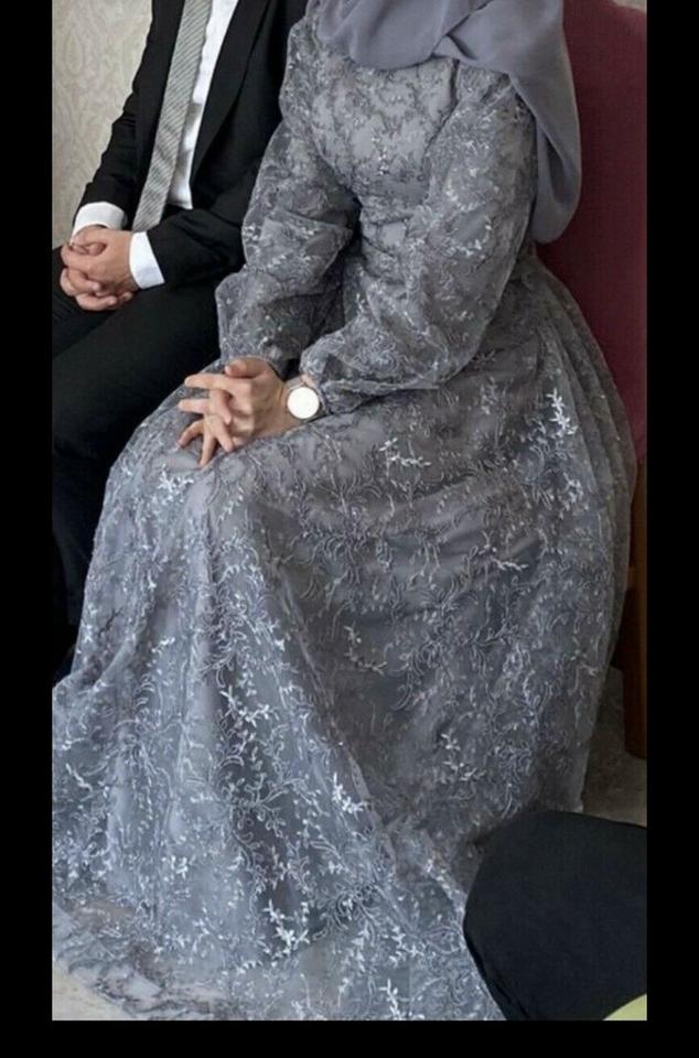 Nisan Söz Isteme Tesettür Elbise Hijab Kleid Abendkleid in Bingen