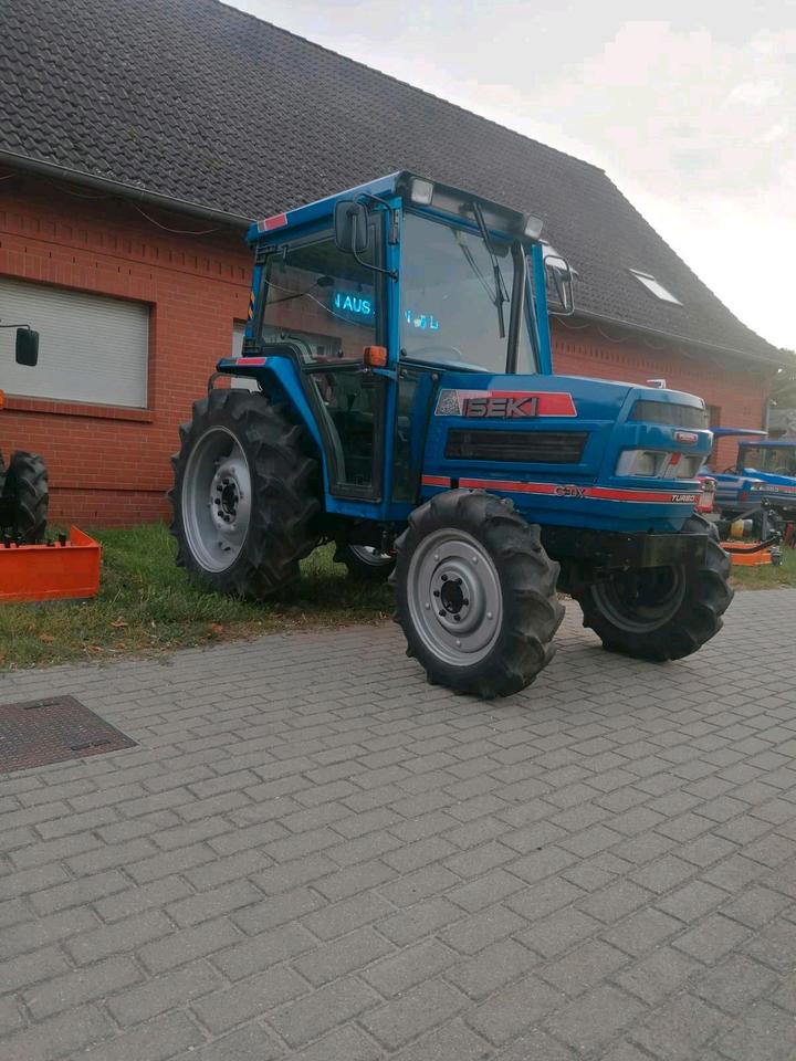 Iseki TA607F mit Kabine 60Ps Traktor Schlepper Kleintraktor in Rossow