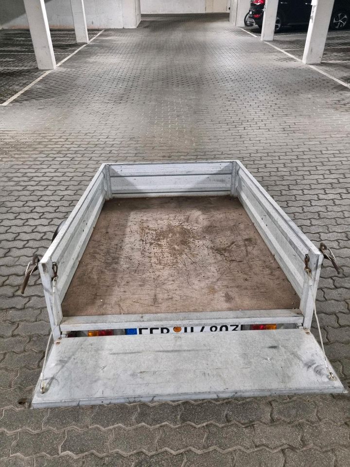 Saris 1,60 m Anhänger ungebremst 500kg mit TÜV bis 10/25 in Germering