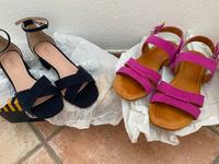 UGG Sandalen pink Leder Gr 37 wie neu Nordrhein-Westfalen - Wermelskirchen Vorschau
