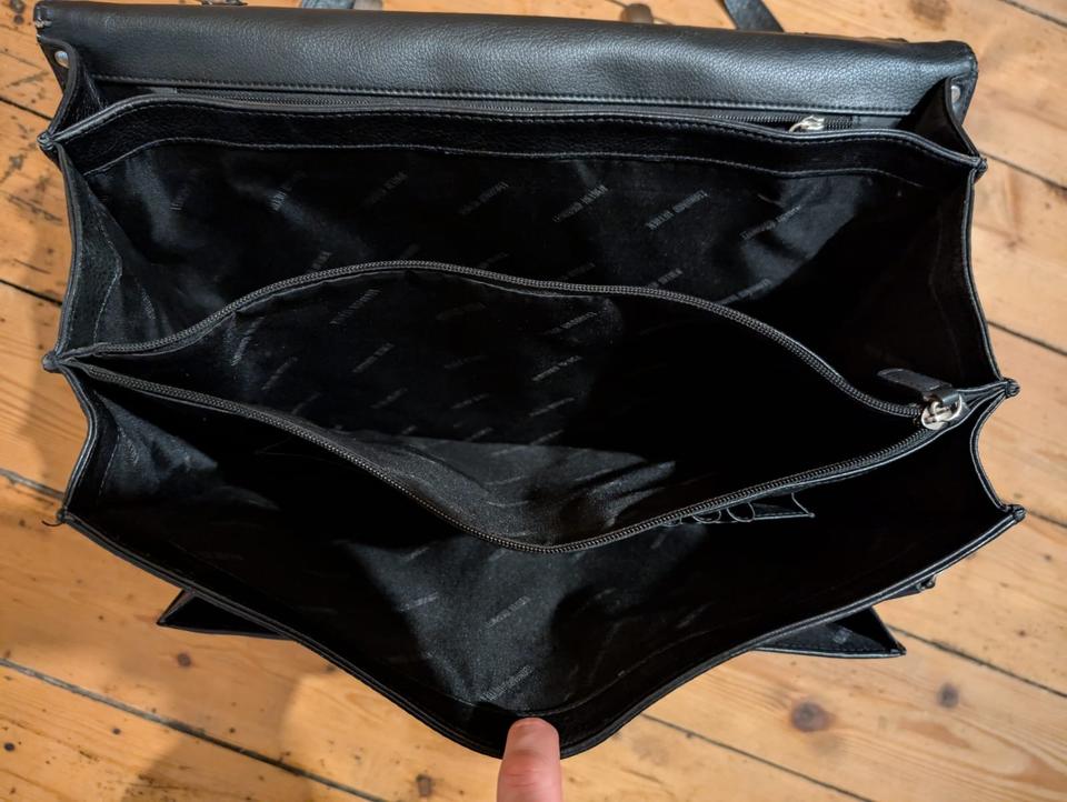LEONHARD HEYDEN Umhängetasche Ledertasche Business Laptop in Forst
