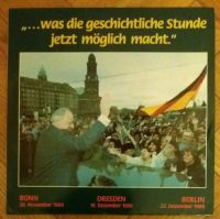 Dr. Helmut Kohl ‎– Was die geschichtliche Stunde jetzt... (LP) Bayern - Kirchberg i. Wald Vorschau