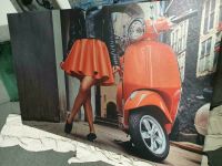 Bild Aluplatte Vespa rot Italien 1m x 65 cm Münster (Westfalen) - Roxel Vorschau