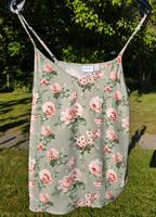 Top T-Shirt Größe L 40  Vila Blumen grün Muster Sommer Schleswig-Holstein - Schellhorn (bei Preetz, Holst) Vorschau