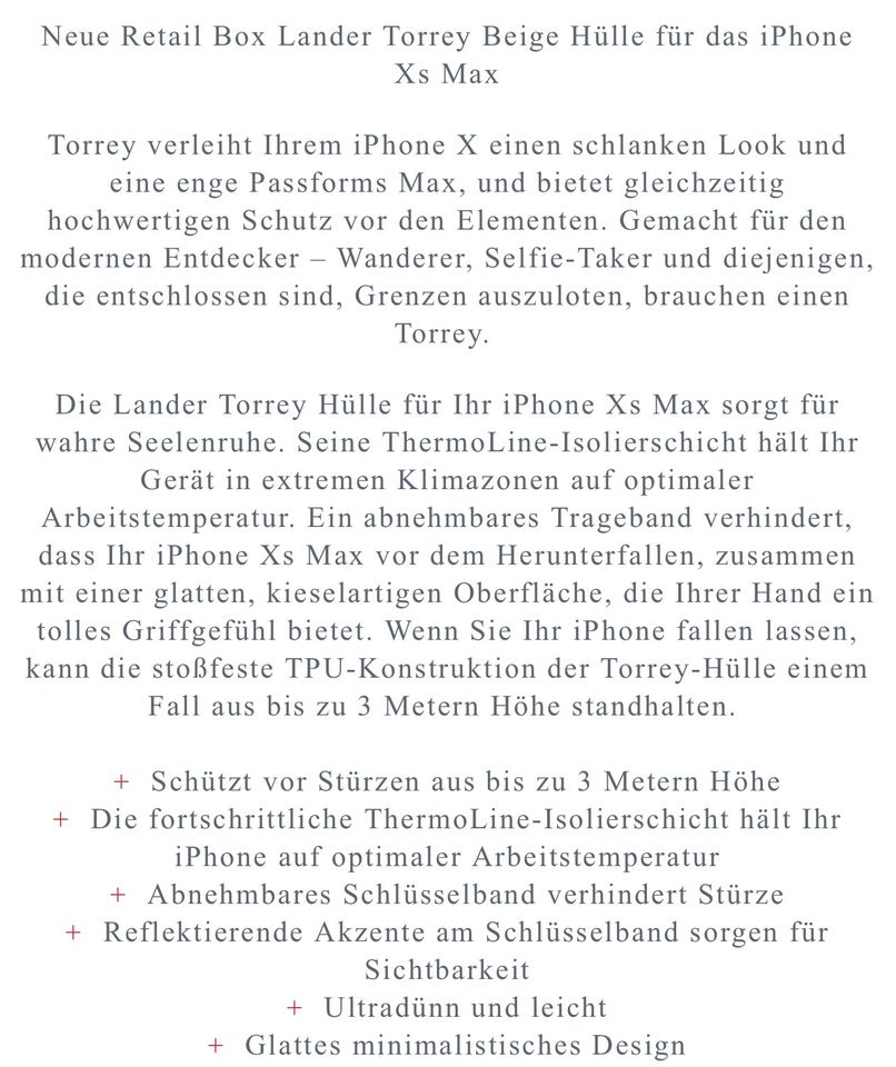 Apple iPhone XS Max (Thermo-& Isolierhülle) in Nittel