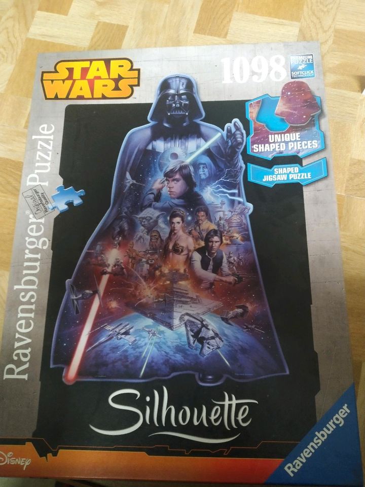 Ravensburger Puzzle Star Wars Silhouette 1098 Teile in Lingenfeld