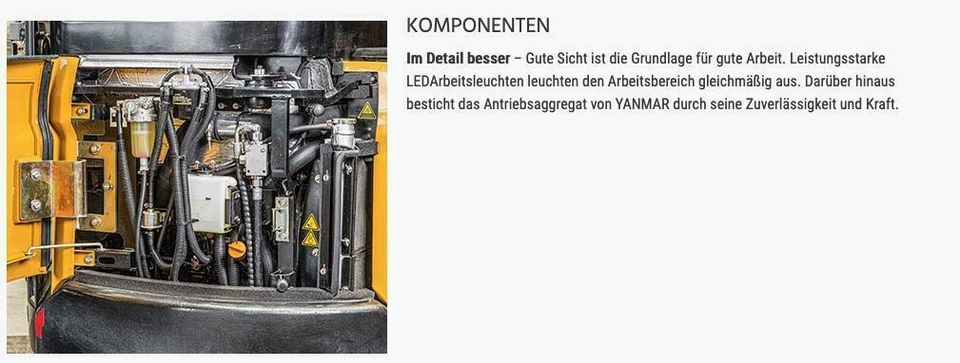 SANY SY26U Minibagger / Leasing ** sofort Verfügbar ** in Hanhofen