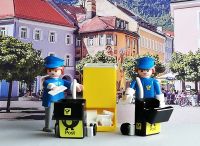 Playmobil 3231-A zwei Postbeamte mit Briefkasten Retro Nordrhein-Westfalen - Leverkusen Vorschau