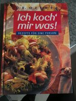 Kochbuch ich koch mir was für eine Person Dr. Oetker Brandenburg - Potsdam Vorschau