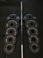 ❌NEU - STANDARD BARBELL - 70kg GUSSEISEN SET INK. LANGHANTEL❌ Essen-West - Frohnhausen Vorschau