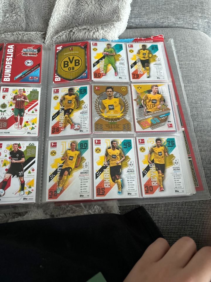 Topps Match Attax Sammelheft 20/21 in Abtsgmünd