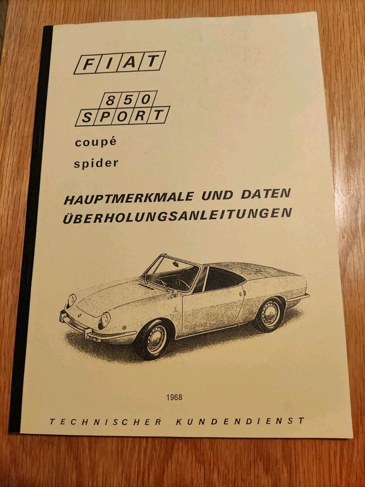 Handbuch Fiat 850 in Oberheldrungen