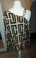 Bluse Damen schwarz beige Gr. 44  neu Sachsen - Bannewitz Vorschau