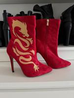 Stiefeletten Rot Hessen - Weiterstadt Vorschau