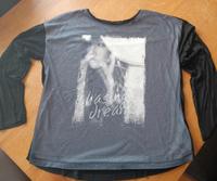 s.Oliver Shirt schwarz grau Frontprint doppellagig Netz Gr. 40 Niedersachsen - Uelsen Vorschau