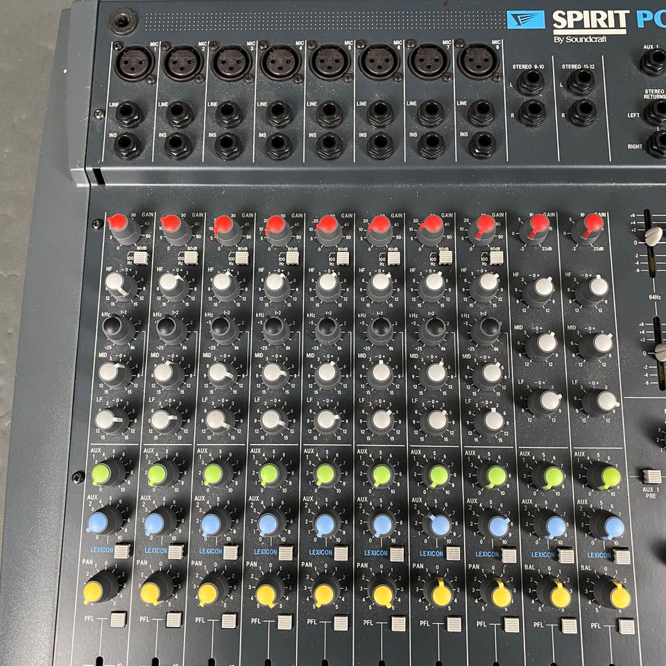 Soundcraft Powerstation 12 Kanal Powermixer Lexicon FX 600 Watt in Herne