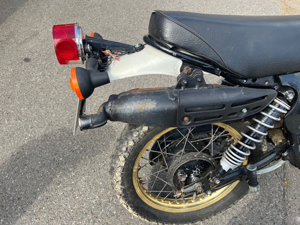 Yamaha XT 500, Klassiker mit Alutank, Original Patina in Dresden