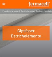 12m² Fermacell Gipsfaser Estrich Elemente 25mm, Trockenestrich Bayern - Jachenau Vorschau