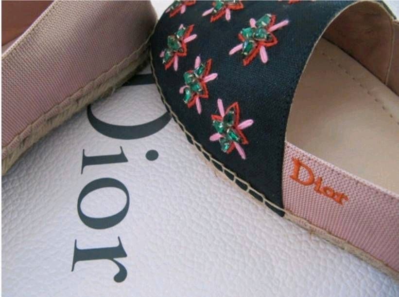 Espadrilles DIOR - Strass grün 37 in Düsseldorf