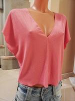 ★ ZARA ★ Oversize Struktur Shirt M 38 rose Niedersachsen - Adendorf Vorschau