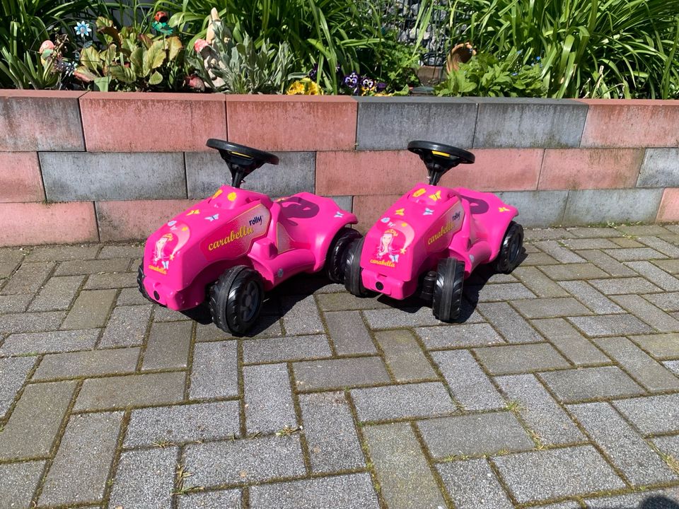 2 Rolly Toys Carabella Rutschautos Pink in Hopsten