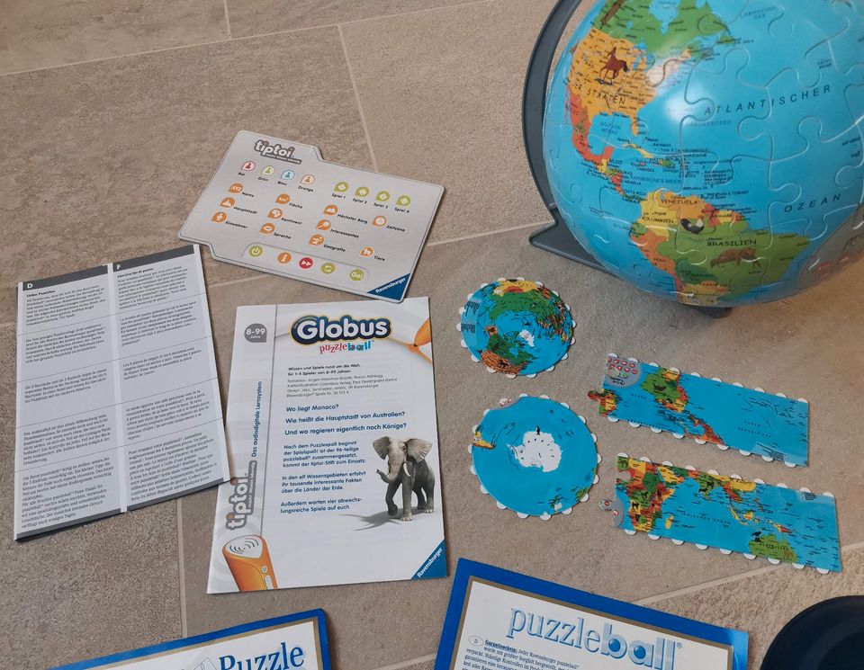 tiptoi Globus Puzzleball - OVP, Ravensburger in Kolkwitz