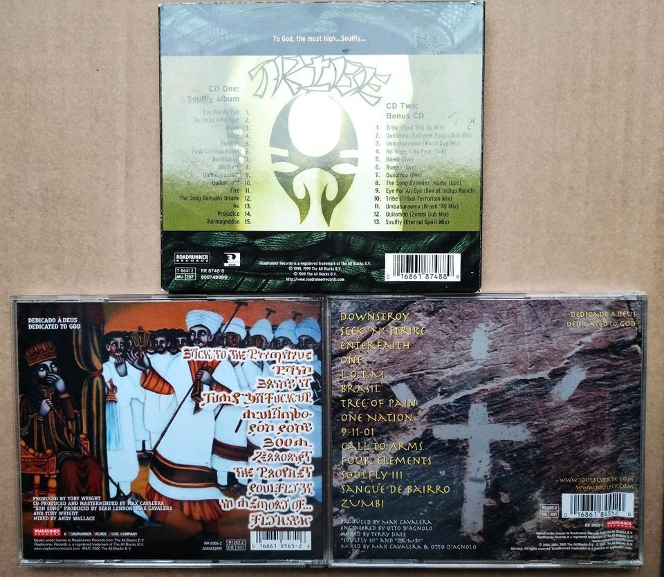 Soulfly - 3 x CD in Wesseling