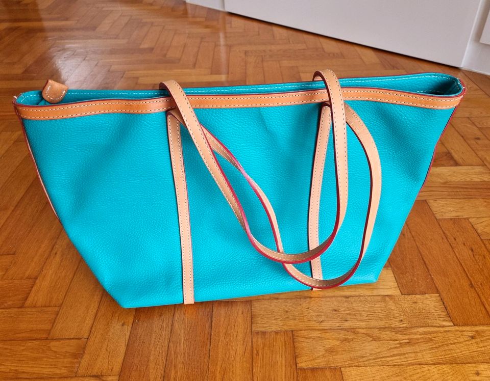 Shopper Tasche Loubs türkis NEU in Aachen